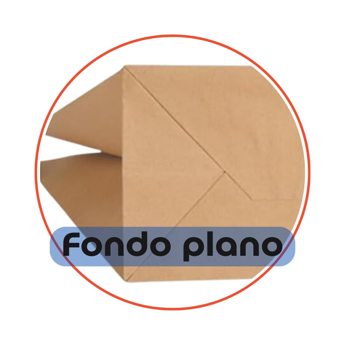 Bolsa de Papel Kraft con Asa 27x16x29 cm (100 Unidades) - OmniPack