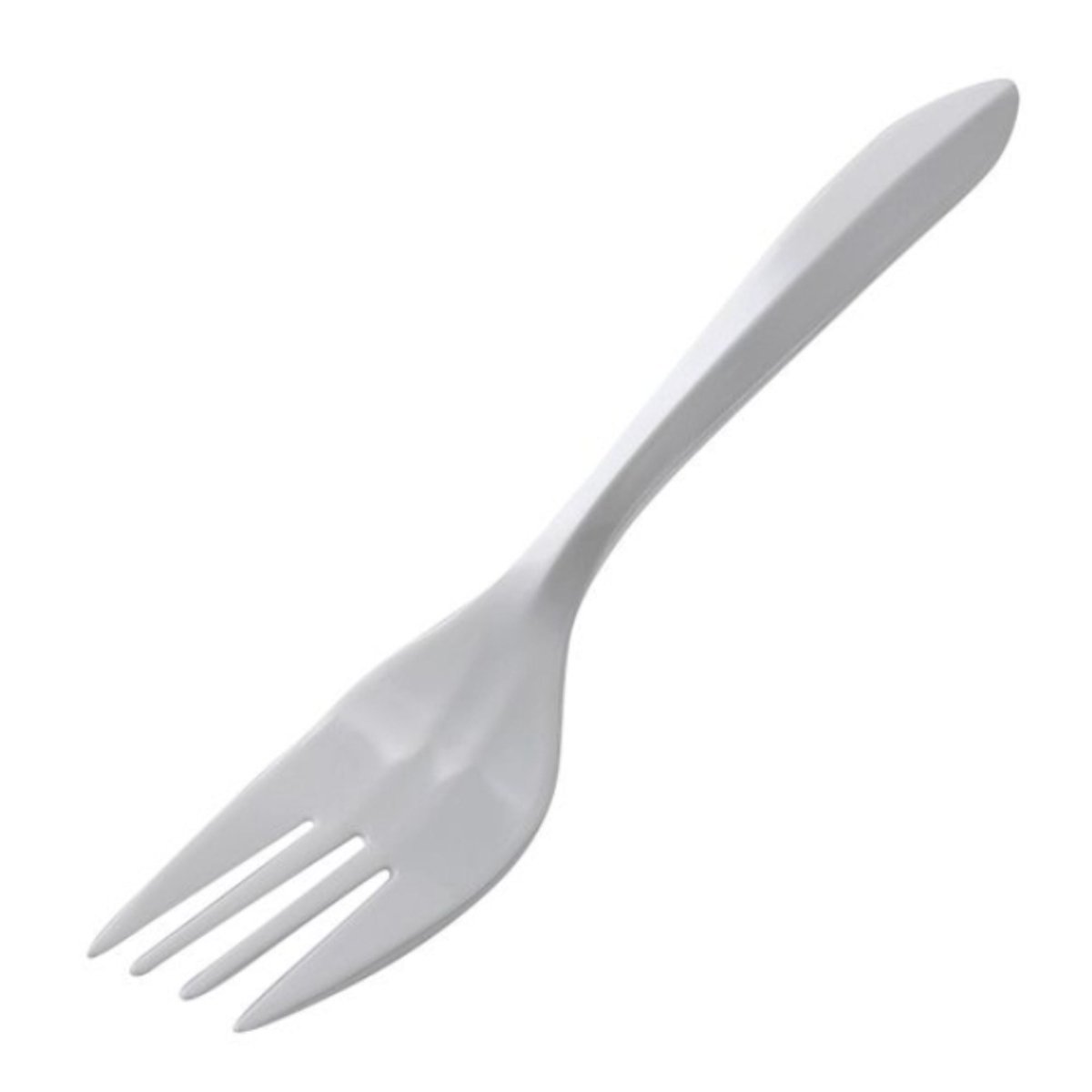 Tenedor Plástico Desechable Blanco 14 Cm (1.000 Unidades) - OmniPack