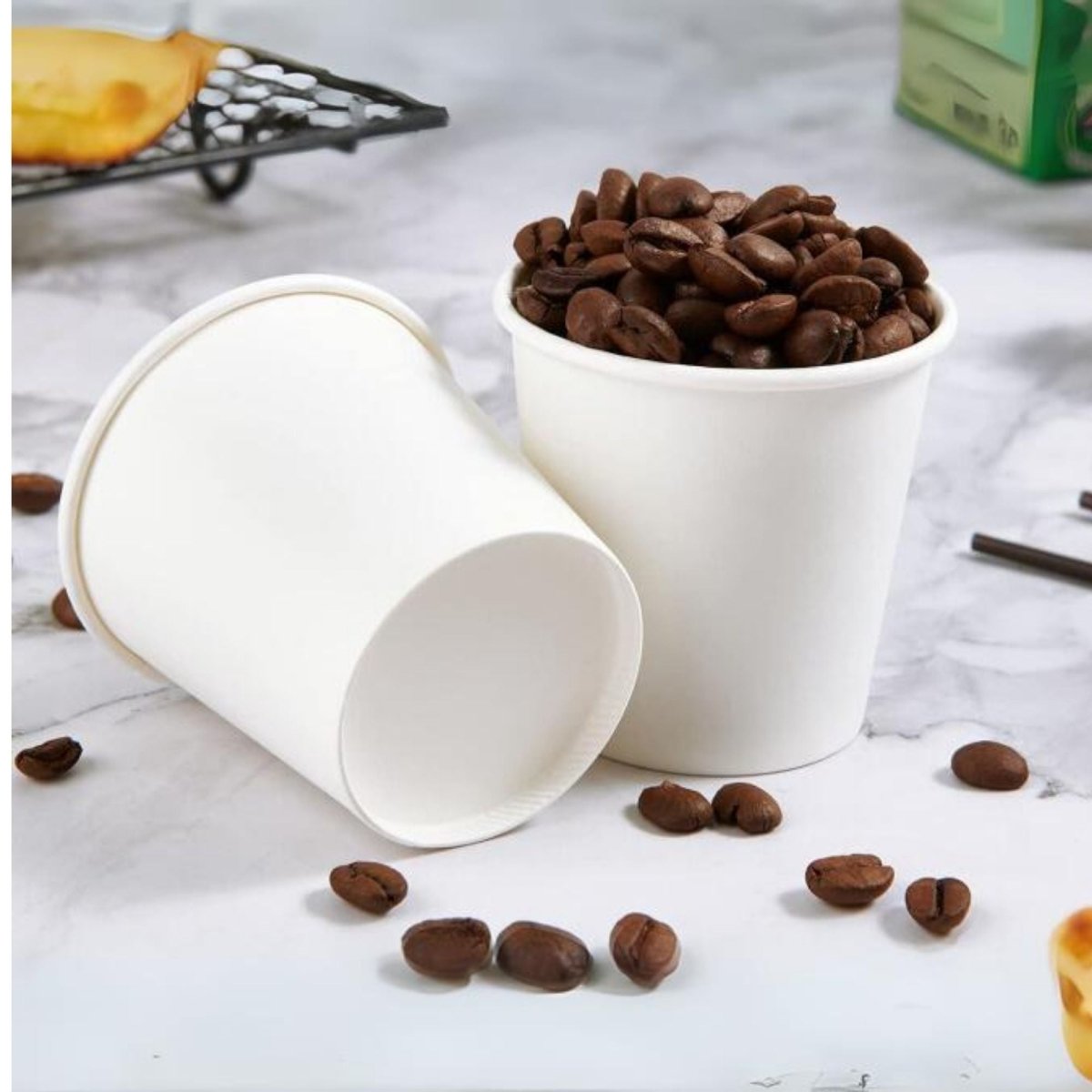 Vaso Polipapel Blanco de 4 oz (1.000 Unidades) - OmniPack