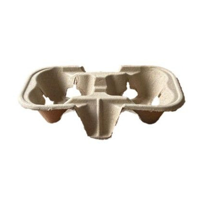 Porta Vasos Desechable de 2 Cavidades