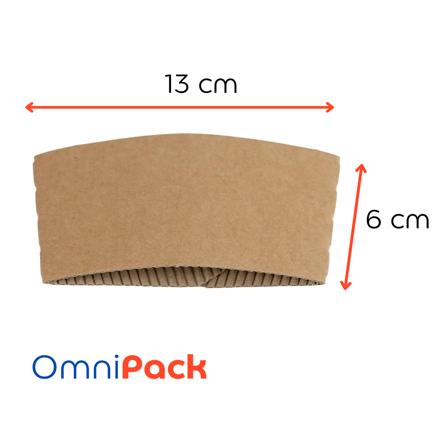 Funda Cubre Vaso Collarín Para Vaso de Papel 12 oz
