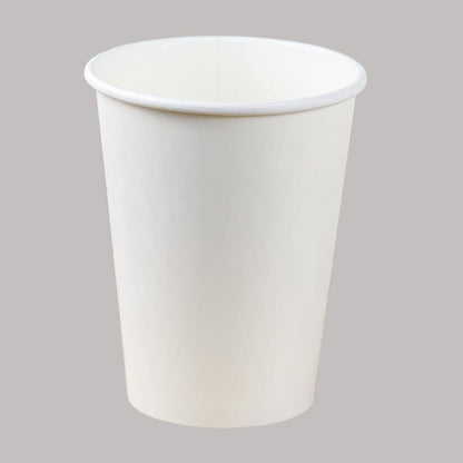 Vaso de polipapel blanco 6 oz para café y bebidas calientes - OmniPack