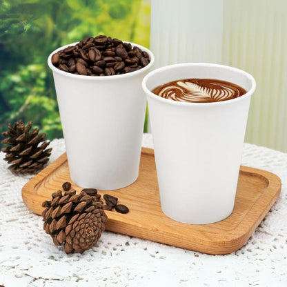 Vaso de papel compostable blanco 6 oz biodegradable - OmniPack