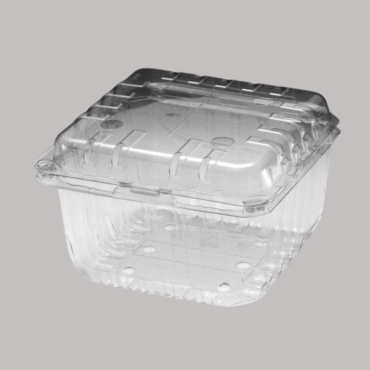 Envase Contenedor Clamshell Para Fruta 1,5 kg / 3 lb (330 Unidades) - OmniPack