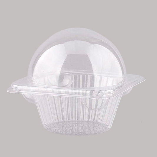 Envase Para 1 Muffin Cupcake Plástico PET #69 (100 Unidades) - OmniPack