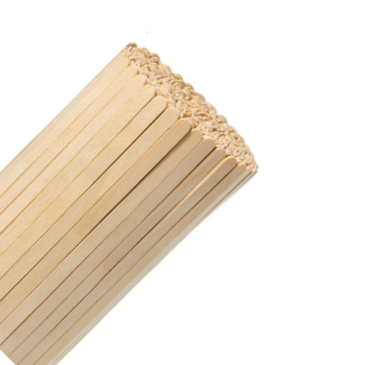 Palitos de Madera Para Revolver Café 14 cm (1.000 Unidades) - OmniPack