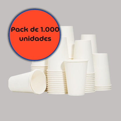 Vaso Polipapel Blanco de 8 oz (1.000 Unidades) - OmniPack