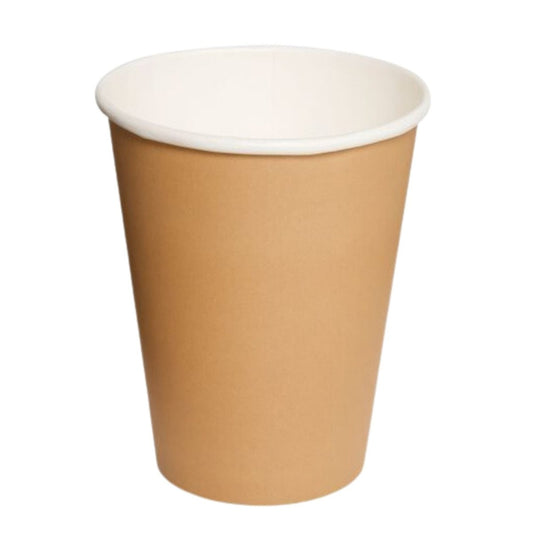 Vaso Polipapel Blanco Kraft de 12 oz (100 Unidades) - OmniPack